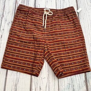 Goodthreads MenSlim-Fit Pull-on Comfort Stretch CanvasShorts 11" tobaccobrown XL